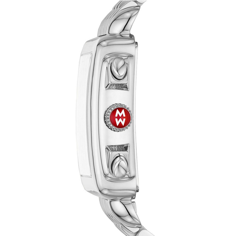 Michele Deco Chronograph 33mm Silver watch - Picture 6 of 7